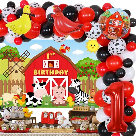 farm animal theme party supplies|farm animal boy party decorations.